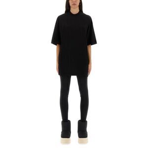 DRKSHDW Women's Oversized Mock Neck T-Shirt Women BLACK T-Shirts & Tops